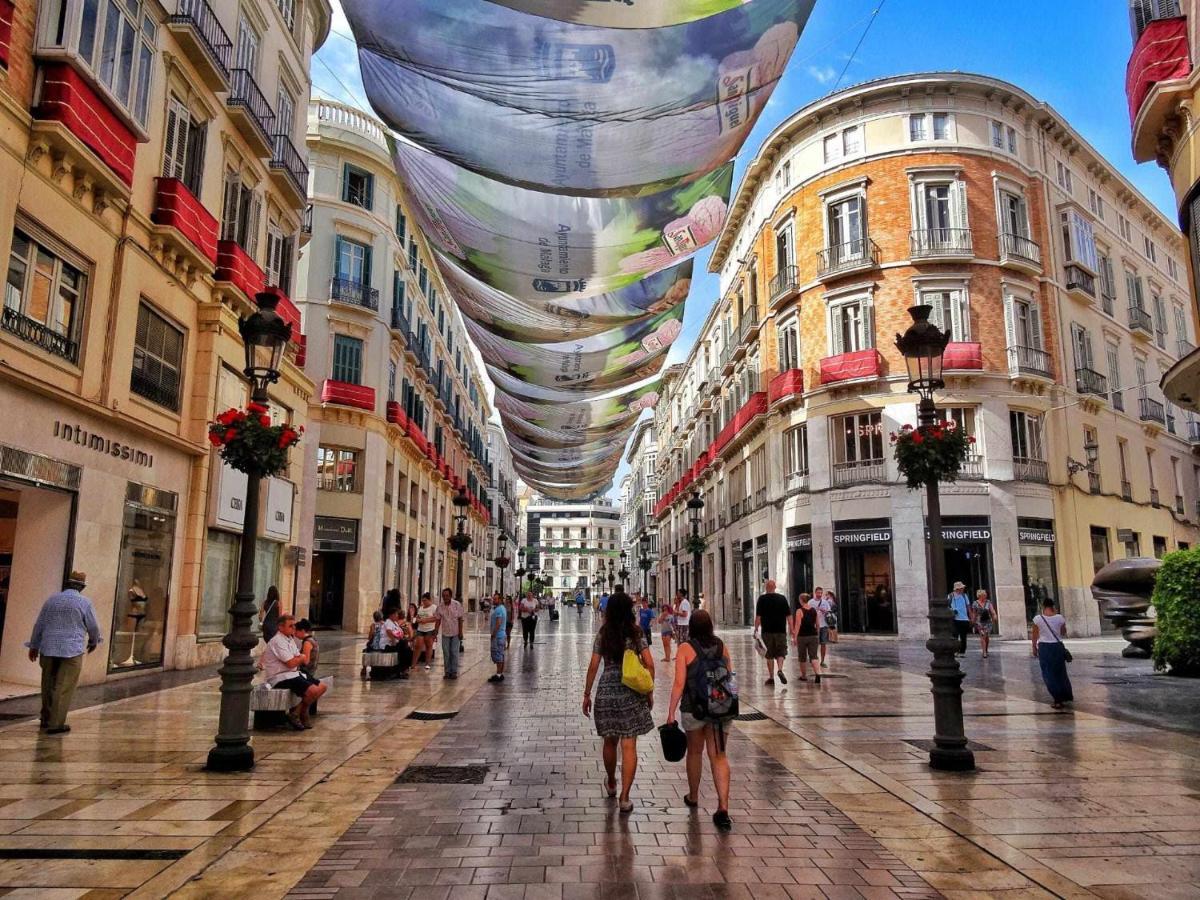 Apt Historic Center Malaga Free Parking Ngoại thất bức ảnh